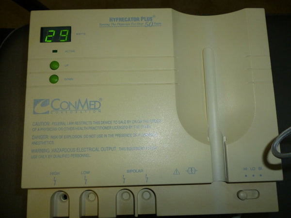 OPERATORS MANUAL FOR HYFRECATOR 7-797, SOLD AS EACH CONMED 29