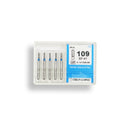 Cylindrical 1 mm Dia. Medium Grit Diamond Bur 5 per pack. 107.10M3