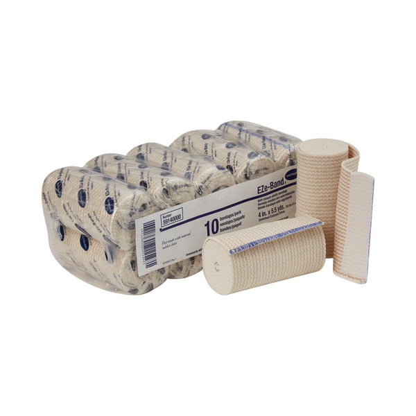 EZe-Band LF Double Hook and Loop Closure Elastic Bandage, 4 Inch x 5-1/2 Yard 1/EACH -59140000