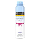 Neutrogena Ultra Sheer Sunscreen Spray, Spf 30, Sold As 1/Each J 69968002105