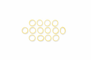 BIOSEAL RUBBER BANDS. DENTAL RUBBER BANDS, SMALL, 10/PK, 50 PK/CS. , CASE