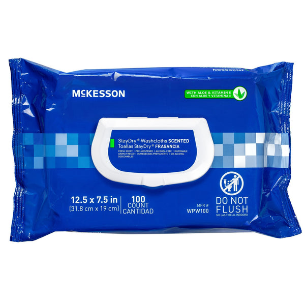 StayDry Scented Personal Wipe, 100 Count Soft Pack 1/PACK -WPW100