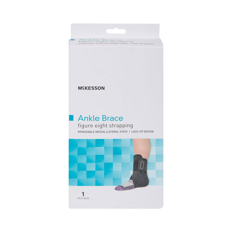 McKesson Low Profile Open Heel Open Toe Ankle Brace, Small 1/EACH -155-81-97043