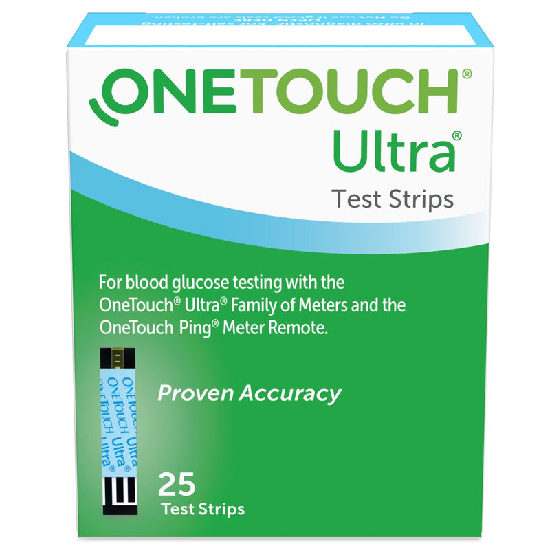 OneTouch Ultra 2 Blood Glucose Test Strips 1/BOX -020994