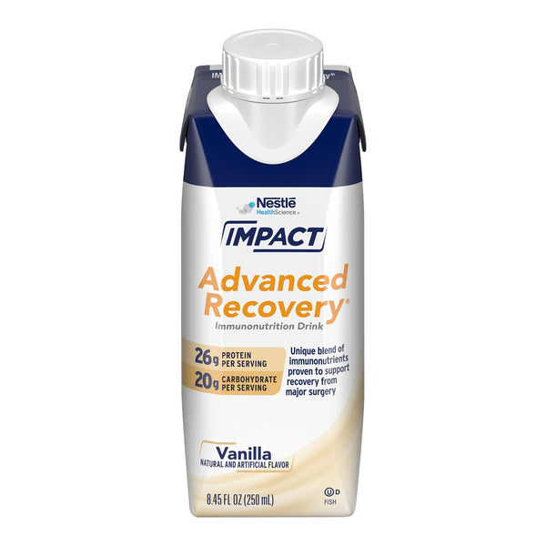 Impact Advanced Recovery Vanilla Immunonutrition Drink, 8.45-ounce carton 10/CASE -00043900943114