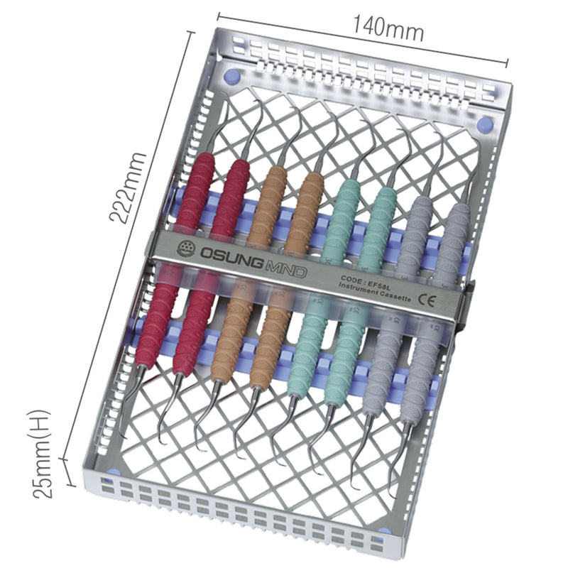 Dental Instrument Cassette, EFS8L - Osung USA