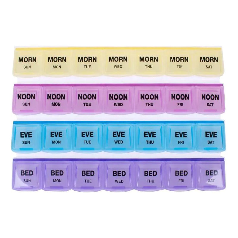 Mediplanner 7-Day, Four Times a Day Pill Organizer 1/EACH -85-0101