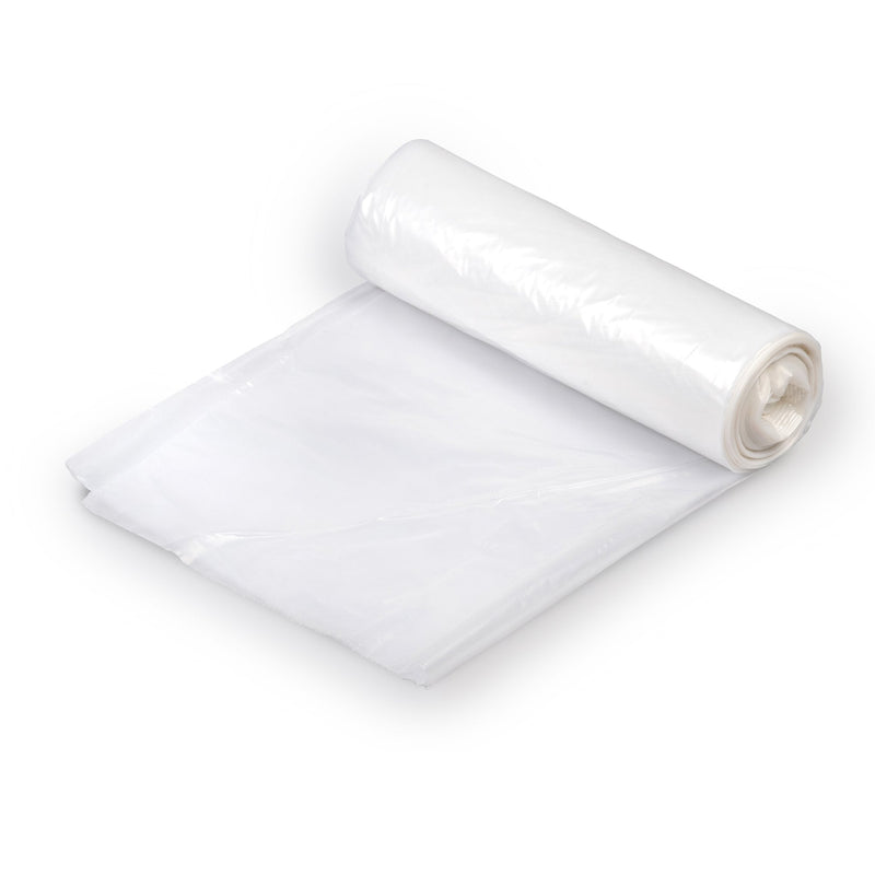 Colonial Bag Trash Bags, 20 to 30 gal, Clear, 30" x 37", X-Seal Bottom, Coreless Roll 20/CASE -HCR37HC