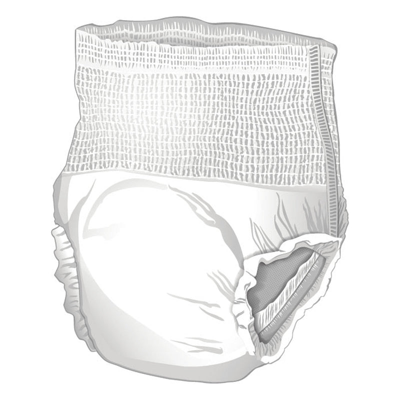 McKesson Ultra Heavy Absorbent Underwear, Small 4/CASE -UWBSM