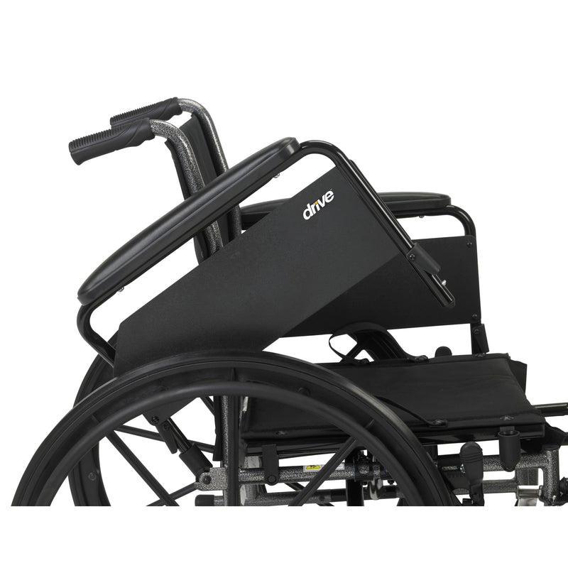 drive™ Cruiser III Lightweight Wheelchair, 18-inch Seat Width 1/EACH -K318DFA-ELR