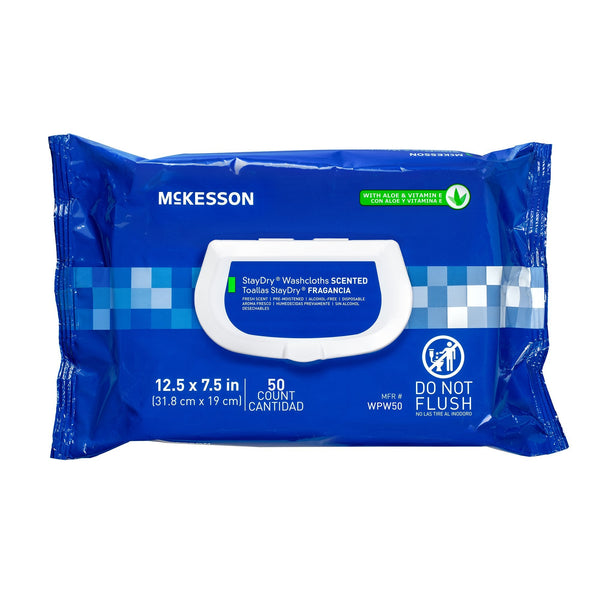 StayDry Scented Personal Wipe, 50 Count Soft Pack 1/PACK -WPW50