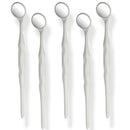 5 Pieces Dental Autoclavable Disposable Mouth Mirror White -ORAL32 - Osung USA
