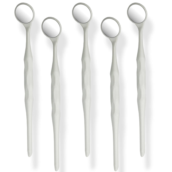 5 Pieces Dental Autoclavable Disposable Mouth Mirror White -ORAL32 - Osung USA