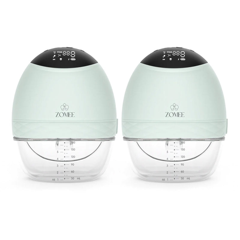 PUMP, BREAST ZOMEE FIT DBL HAND WEARABLE (10/CS) 1/EACH -ZFHF