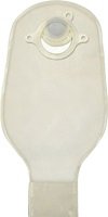 Sur-Fit Natura Two-Piece Drainable Transparent Ostomy Pouch, 12 Inch Length, 2 Inch Flange 10/BOX -411267