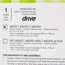 McKesson Underarm Crutches for Adults 5'2" – 5'10" 1/PAIR -146-10430-8