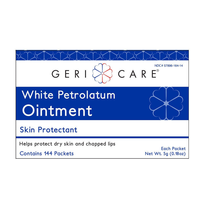 McKesson White Petrolatum Petroleum Jelly 144/BOX -S164-14-GCP