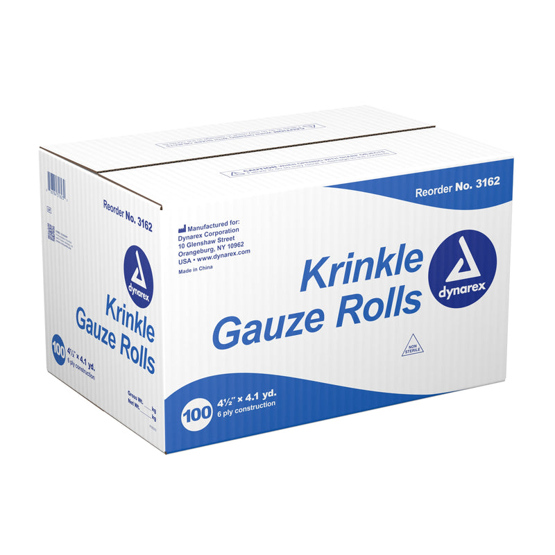 dynarex Fluff Bandage Roll, 4-1/2 Inch x 4-1/10 Yard, 6-Ply 1/EACH -3162