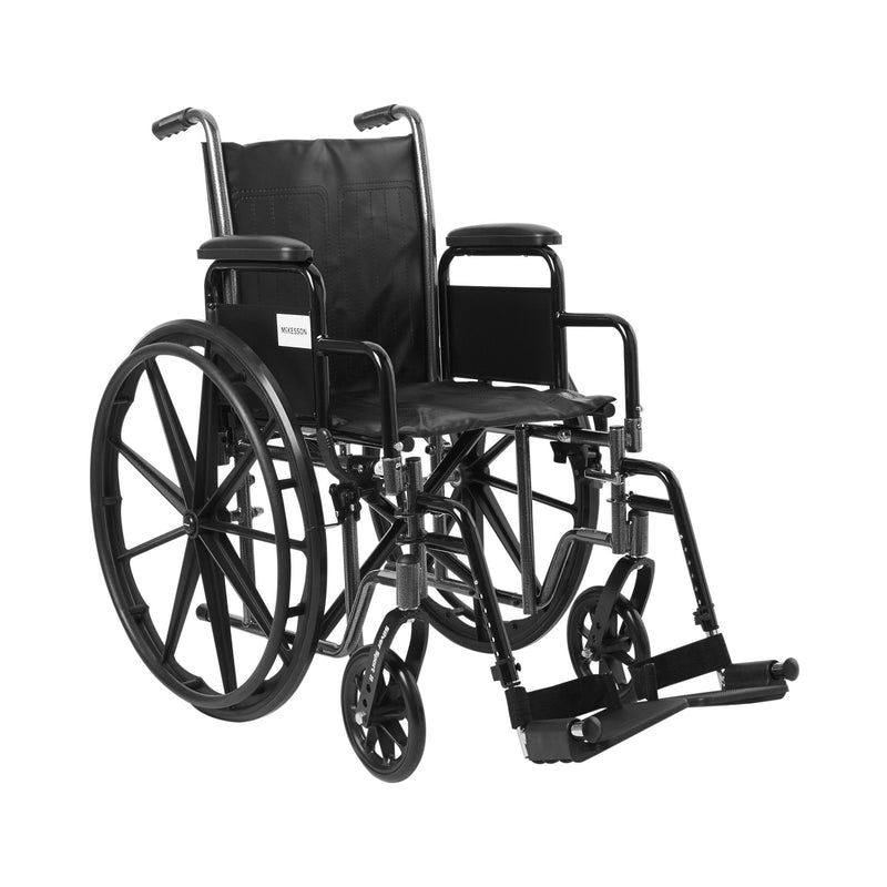 McKesson Wheelchair, 16 Inch Seat Width 1/EACH -146-SSP216DDA-SF