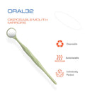 25 Pieces Dental Autoclavable Disposable Mouth Mirror Yellow -ORAL32 - Osung USA