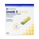 Unistik 3 Normal Safety Lancet 200/BOX -AT 1004