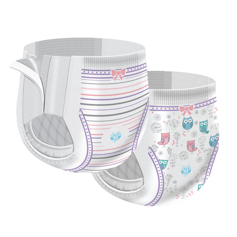 Cutie Pants Training Pants, Female, Toddler, Disposable, Heavy Absorbency 104/CASE -CR7008