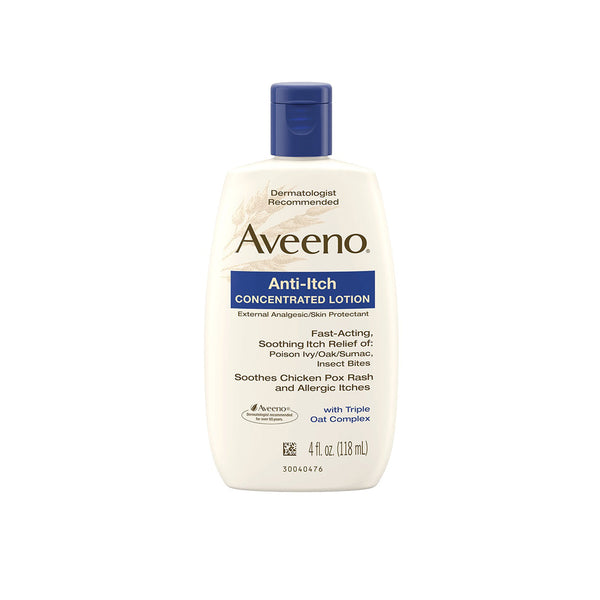 J&J Aveeno® Anti-Itch Products. Lotion Anti Itch Concentratedaveeno 4 Oz 6/Bx 4Bx/Cs, Case