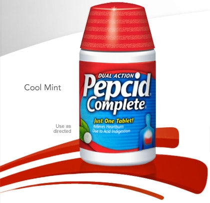 Pepcid® Complete Calcium Carbonate / Magnesium Hydroxide / Famotidine Antacid, Sold As 1/Box Johnson 30716837888254