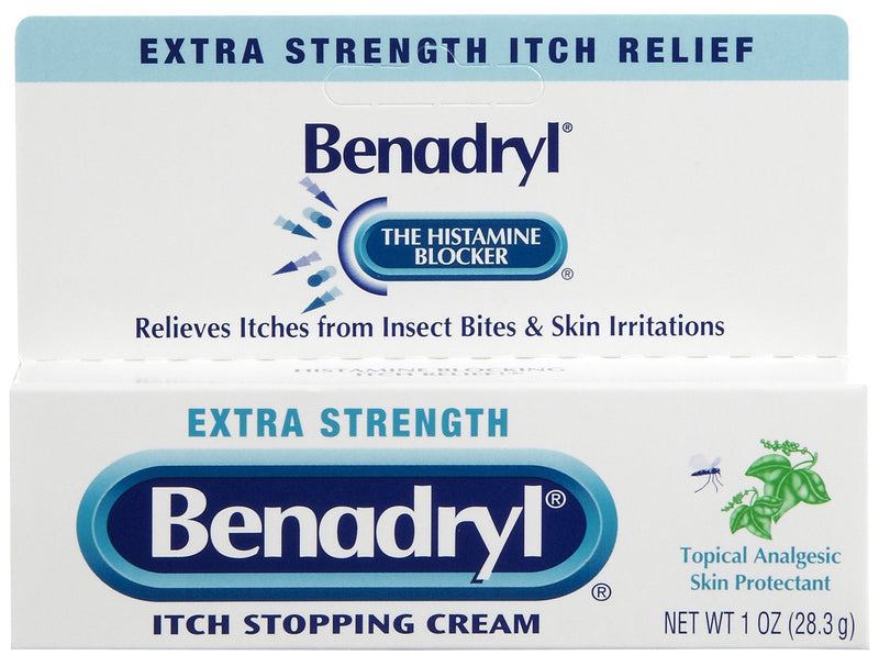 Benadryl® Itch Stopping Cream Original Strength, Sold As 24/Case Johnson 10312547171622