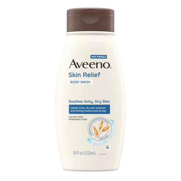 Aveeno® Skin Relief Body Wash, 12 Oz. Bottle, Sold As 1/Each Johnson 10381371170293