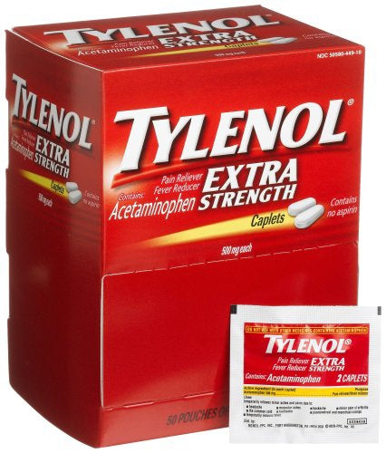 Tylenol® Extra Strength Acetaminophen Pain Relief, Sold As 36/Case Johnson 300450449108