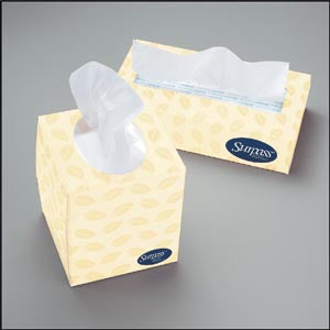 Kimberly-Clark Facial Tissue. Surpass Facial Tissue, 2-Ply, Flat Dispenser Box, 8" X 8.3", 100 Sheets/Bx, 30 Bx/Cs (48 Cs/Plt) (Products Cannot Be Sol