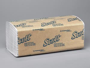 Kimberly-Clark Folded Towels. Scott S-Fold Towels, 1-Ply, 250 Sheets/Pk, 16 Pk/Cs (54 Cs/Plt) (Products Cannot Be Sold On Amazon.Com Or Any Other 3Rd 