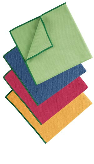Kimberly-Clark Wypall® Microfiber Cleaning Cloths. Cloth Cleaning Microfiber Blu15.75X15.75 6/Pk 4Pk/Cs, Case