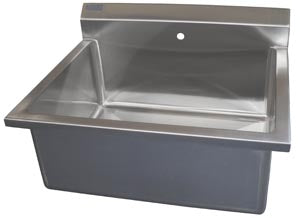Avante Dre Scrub Sink. Single Station Scrub Sink (Drop Ship Only) (Freight Terms Are Prepaid & Add To Invoice-Contact Vendor For Specifics). Sink Scru