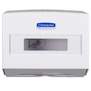 Kimberly-Clark Hand Towel Dispenser. Dispenser Scottfold Towel Wht10.75X9.0 (Drop), Each