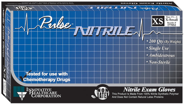 Pulse® Nitrile Exam Glove, Large, Lavender, Sold As 2000/Case Innovative 177302