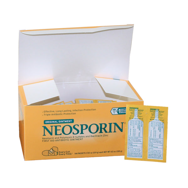 Neosporin® Bacitracin / Neomycin / Polymyxin B First Aid Antibiotic, Sold As 1728/Case Johnson 369968063497