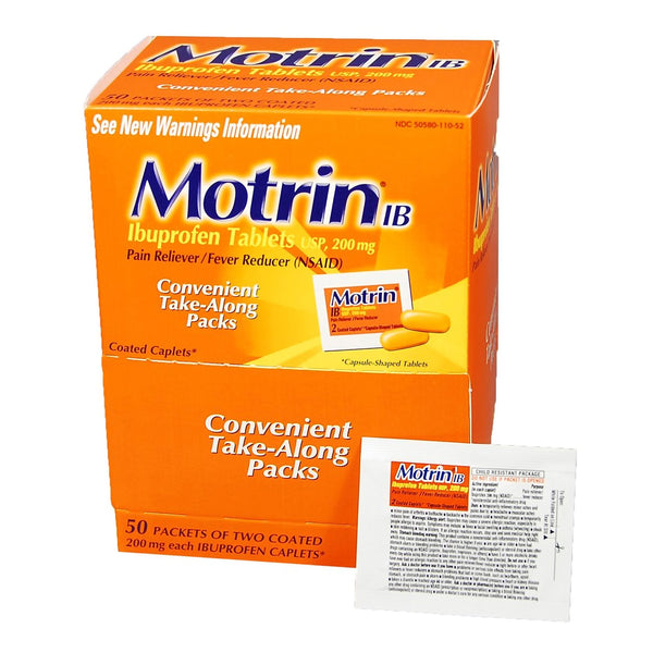 Motrin® Ib Ibuprofen Pain Relief, Sold As 600/Case Johnson 30300450481529