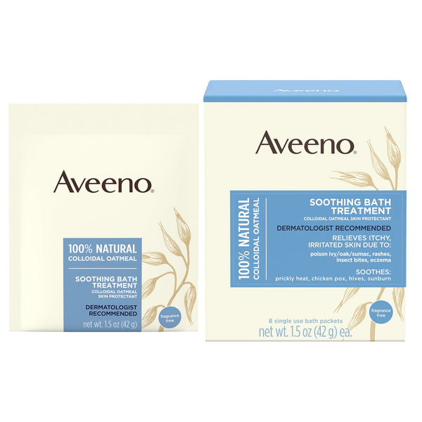 Aveeno® Soothing Oatmeal Bath Treatment, 1.5 Oz. Packet, Sold As 192/Case Johnson 10381370036408